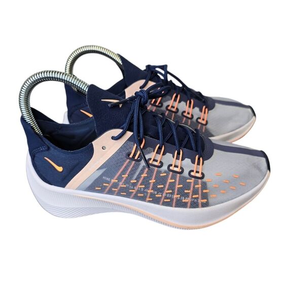 Nike Women's 6 EXP-X14 Midnight Navy Purple Sneakers - Picture 3 of 16